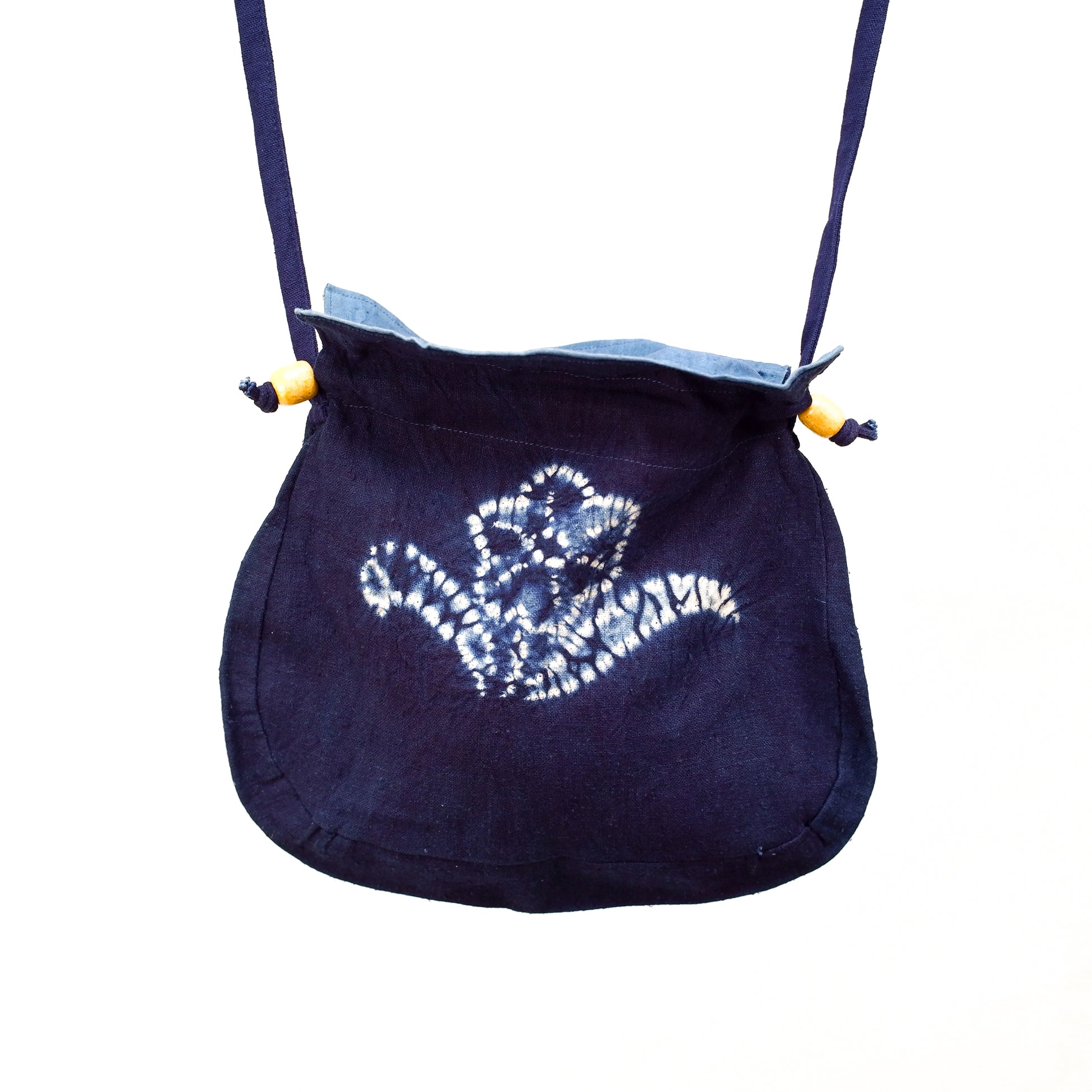 Indigo Sunburst Bloom Bag