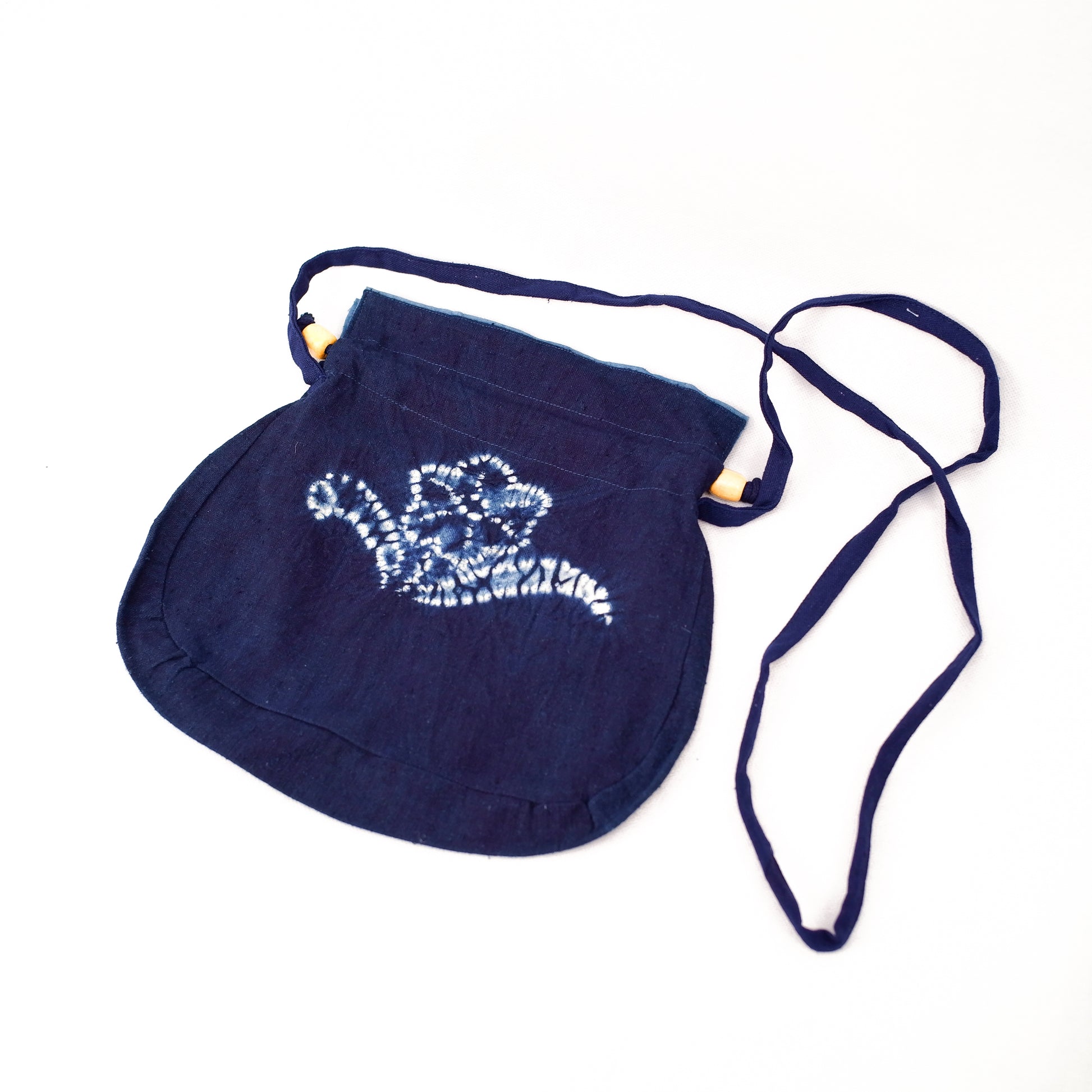 Indigo Sunburst Bloom Bag