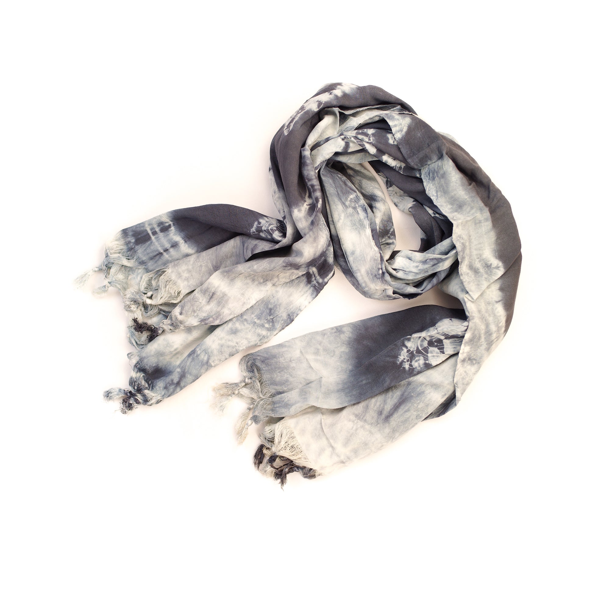 Grey Petalmark Scarf