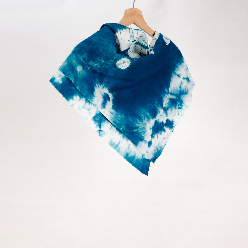 Teal Petalmark Scarf