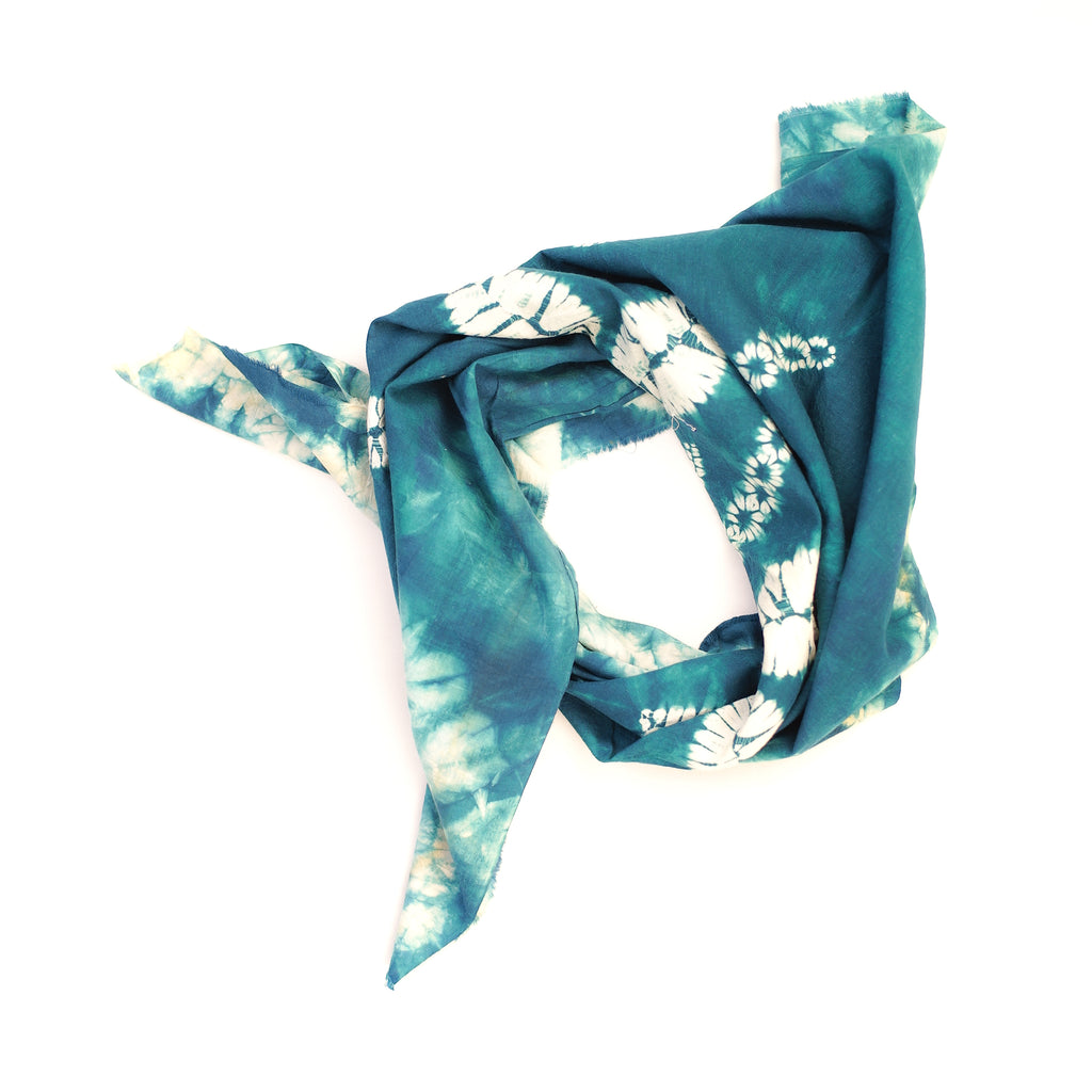 Teal Twinbloom Scraf