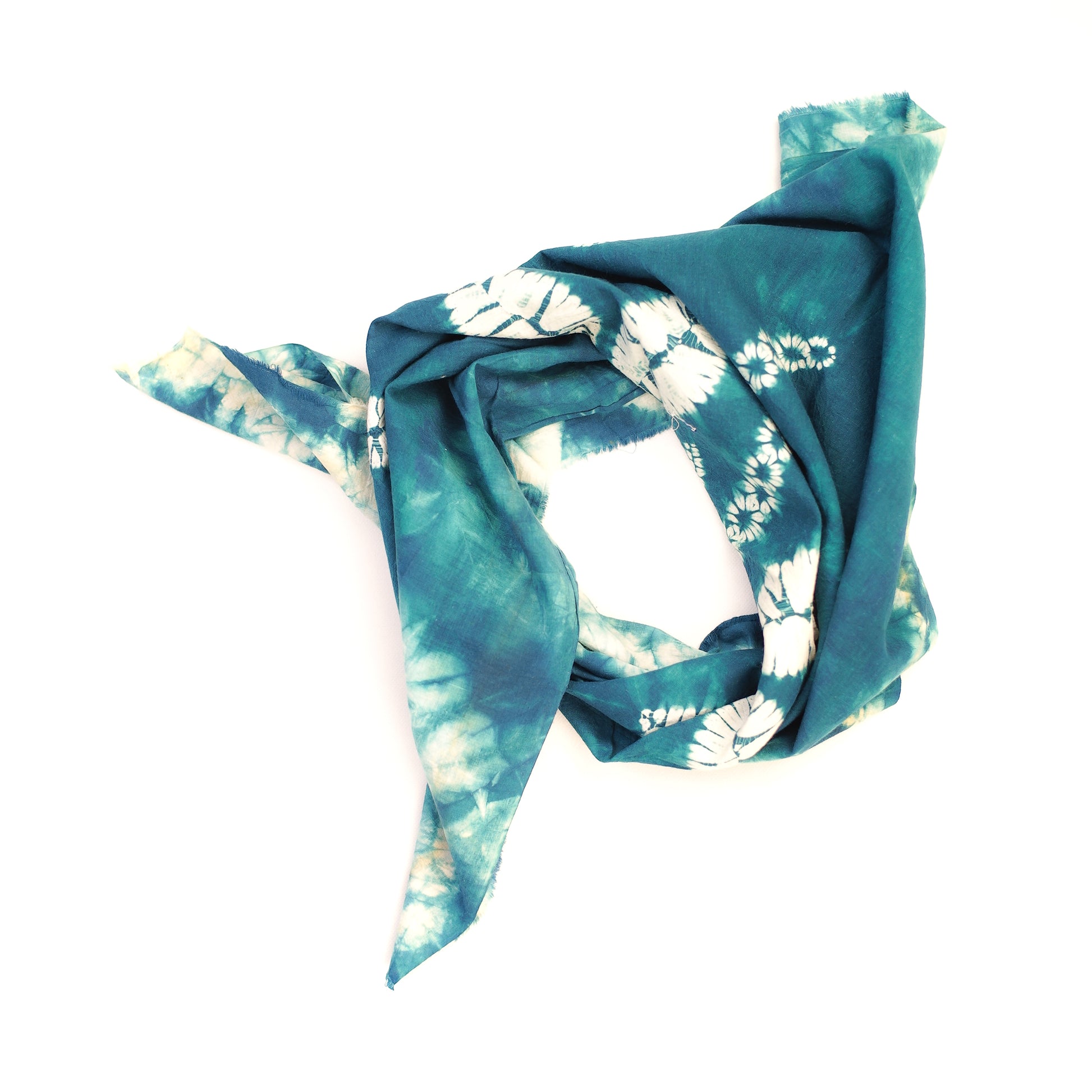 Teal Twinbloom Scraf