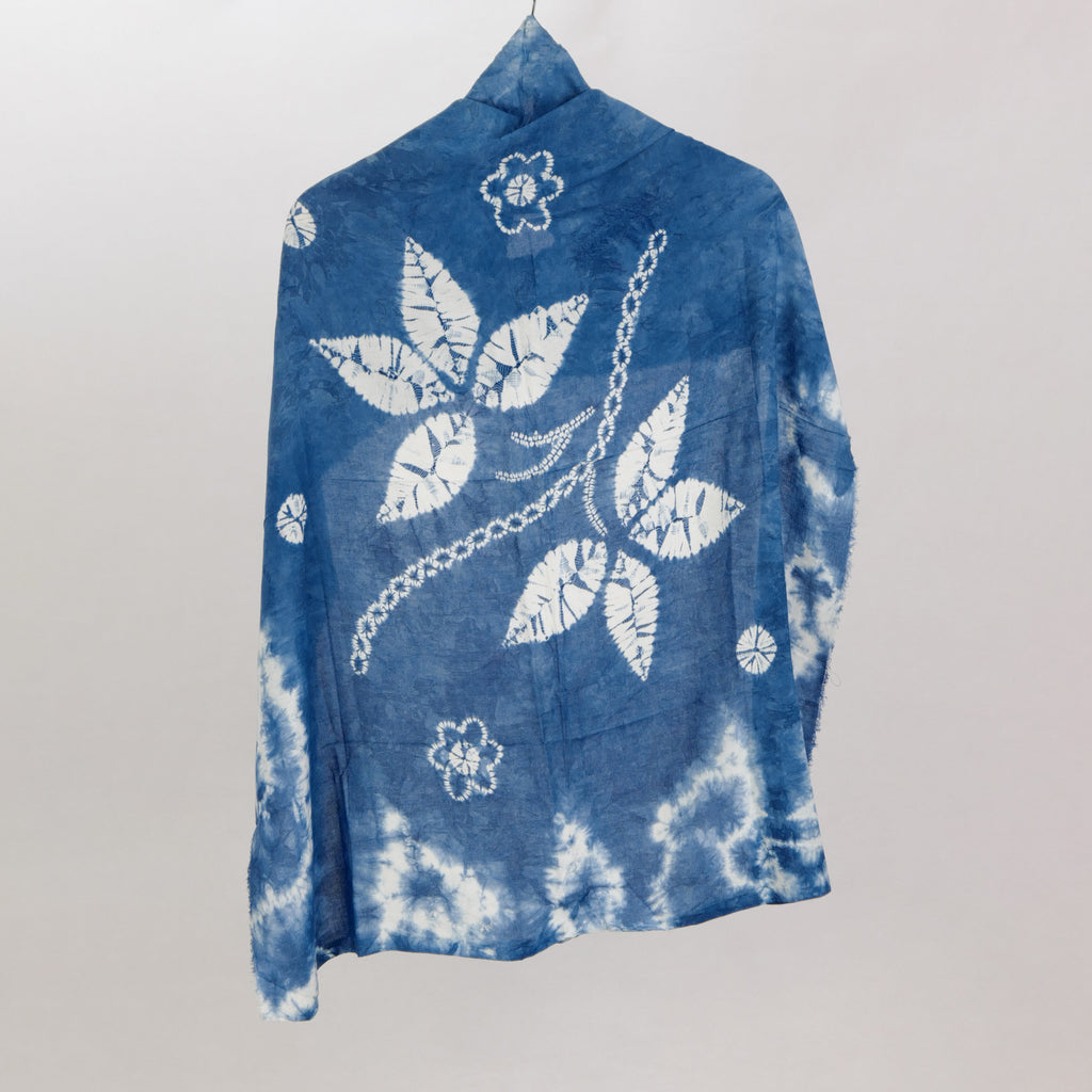 Soft Indigo Twinbloom Scraf